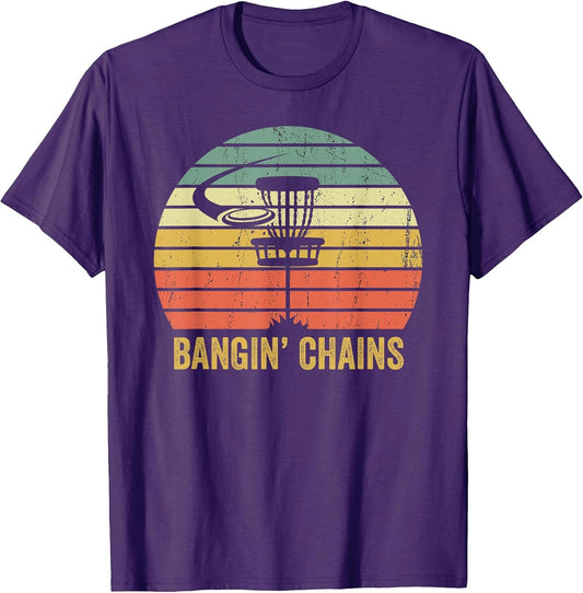 Disc Golf Funny Frisbee Sport Banging Chains