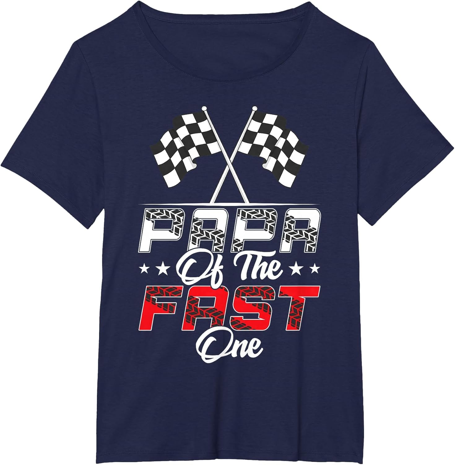 Papa of The Fast One First Birthday Racing Car Family