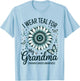 I Wear Teal for My Grandma Support Ovarian Cancer Awareness