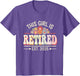 This Girl is Retired Est 2025 Groovy Retirement