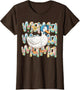 Floral Mama Goose Boho Flower Happy Mother's Day Duck Mama