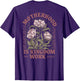 Motherhood is Kingdom Work Flower (on Back)