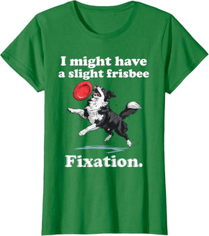 Border Collie Might Have A Slight Frisbee Fixation Funny
