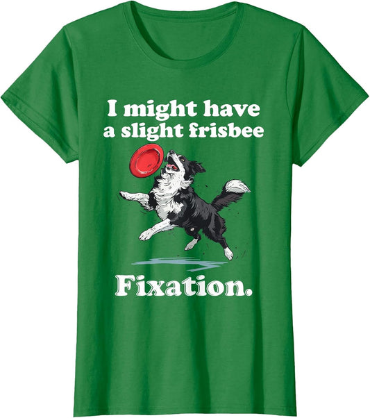 Border Collie Might Have A Slight Frisbee Fixation Funny