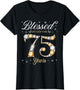 Blessed by God for 75 Years Old 75th Birthday Party