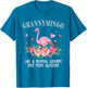 Flamingo Grannymingo Like a Normal Granny Gift Funny Grandma