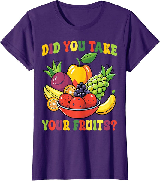 Did You Take Your Fruits School Cafeteria Worker Lunch Lady