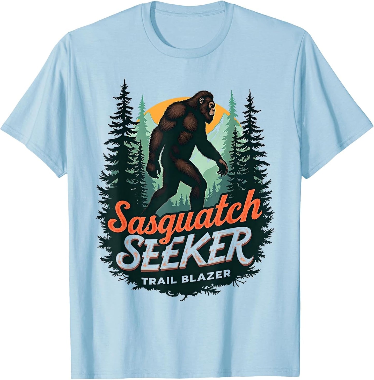 Sasquatch Seeker Trail Blazer Bigfoot Design