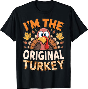 Thanksgiving Matching I'm The Original Turkey