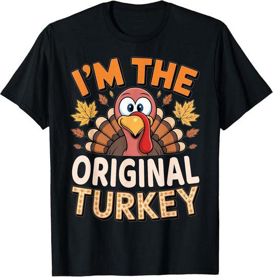 Thanksgiving Matching I'm The Original Turkey