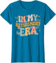 Groovy Floral in My Retirement Era Funny Women Retired Retro