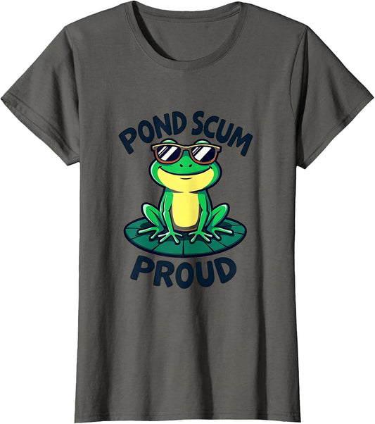 Pond Scum Proud Funny Frog Design