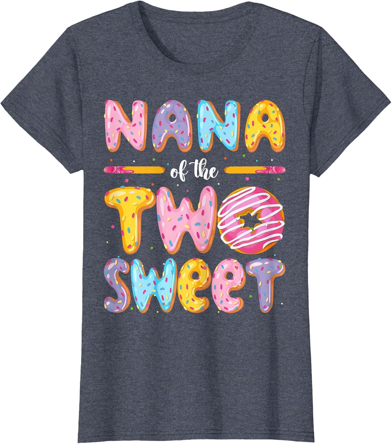Nana of The Two Sweet Donut 2Nd Birthday Boy Girl