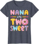 Nana of The Two Sweet Donut 2Nd Birthday Boy Girl