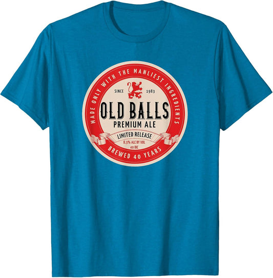 Funny 40th Old Balls Club Birthday Beer for 40-Year-Old