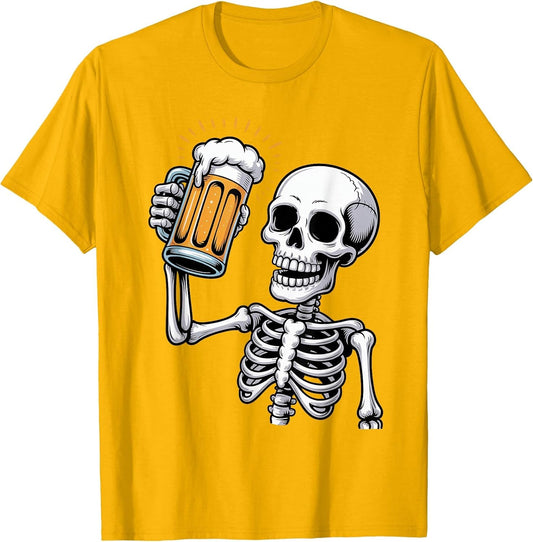 Funny Brewer Halloween Costume Spooky Skeleton Beer Lovers