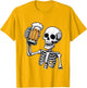 Funny Brewer Halloween Costume Spooky Skeleton Beer Lovers