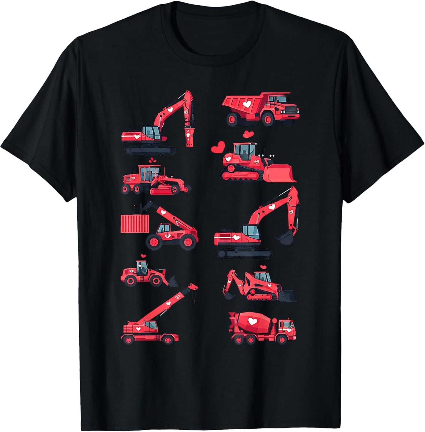 Valentine Construction Vehicles Bulldozer Lover Boys Girls