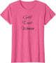 Gold Dust Woman Ladies T Shirt