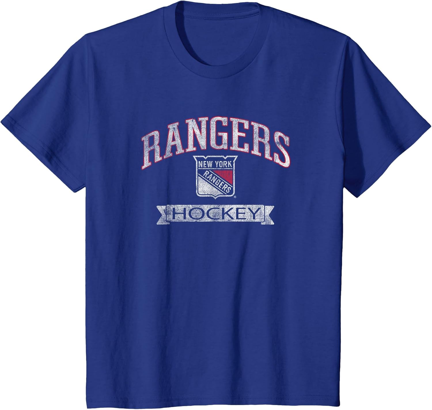 New York Rangers Vintage Hockey Royal Officially Licensed