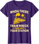 Whoa There Train Wreck This Isn't Your Station - Locomotive