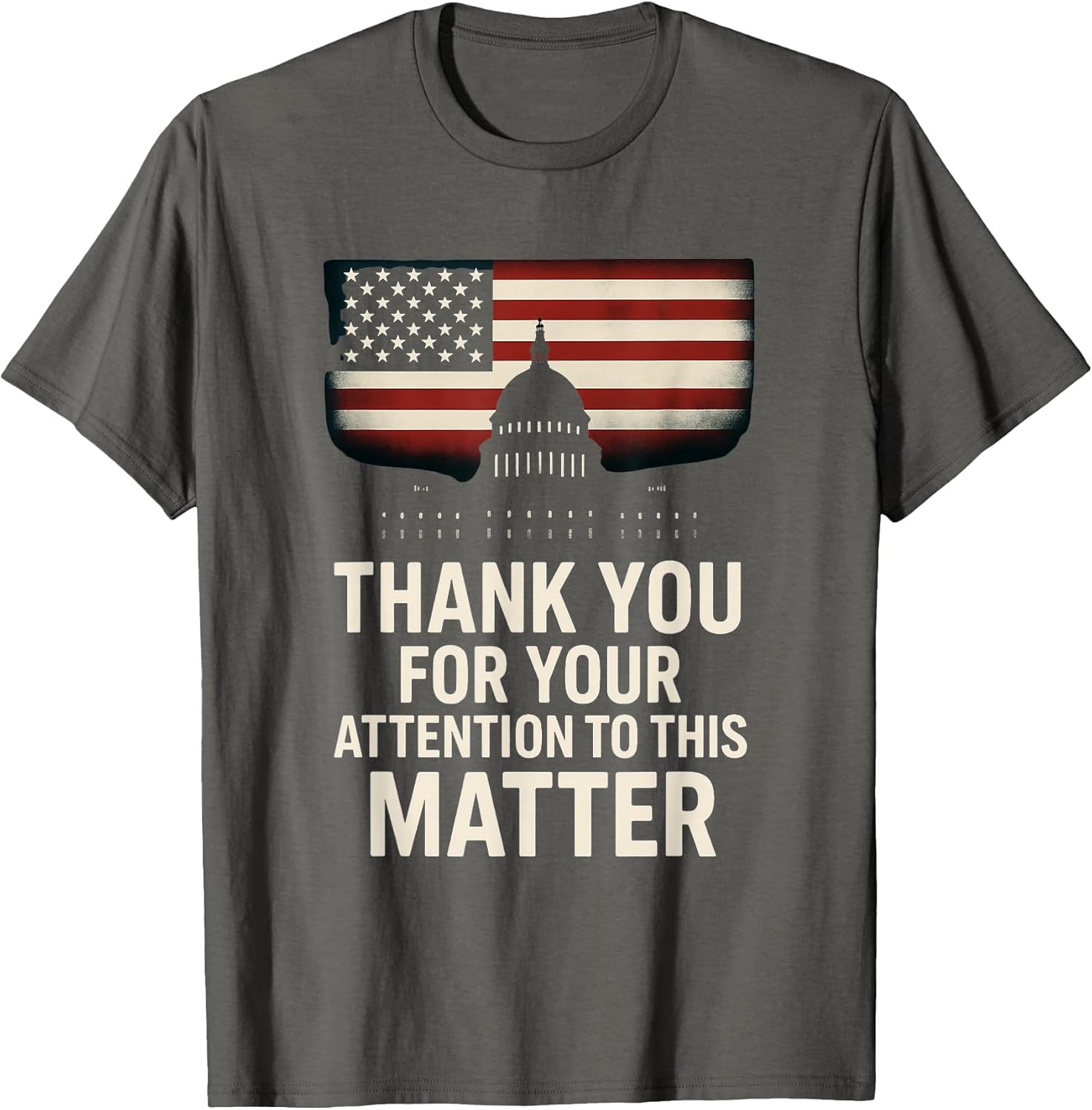 Thank You for Your Attention to This Matter, Flag Design