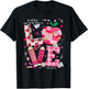 Love Valentine Apple School Pencil Teacher Girl Kid