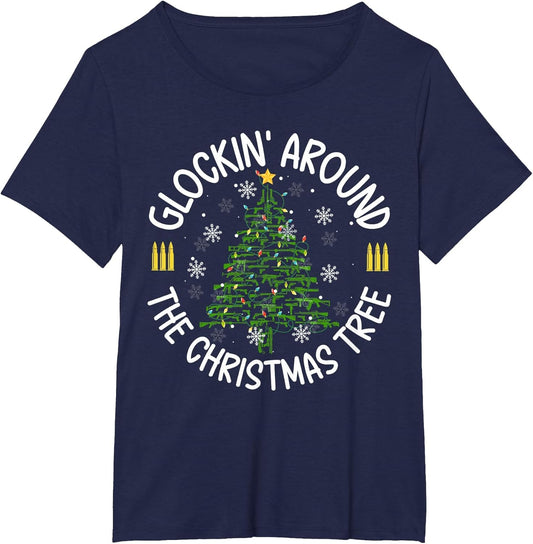 Glockin' Around The Christmas Tree Gun Themed Novelty