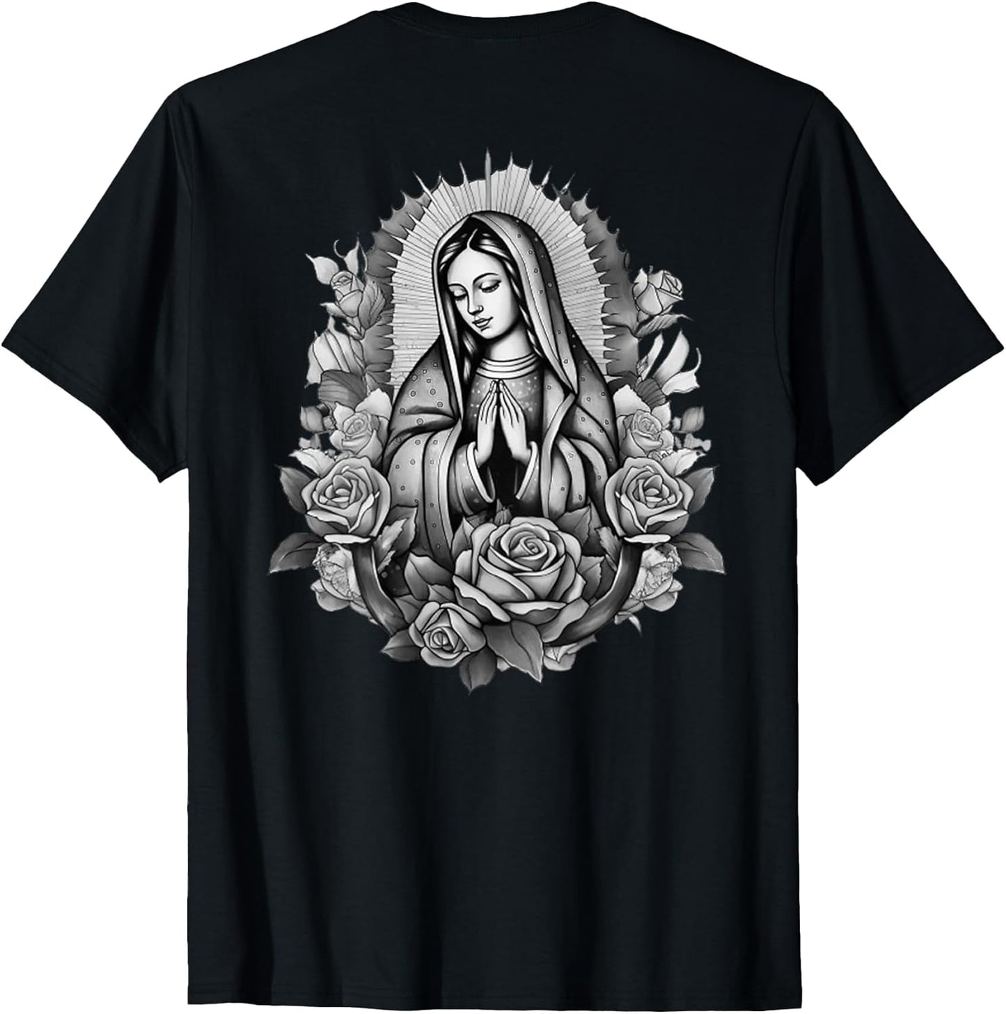 Our Lady Virgen De Guadalupe Virgin Mary Floral