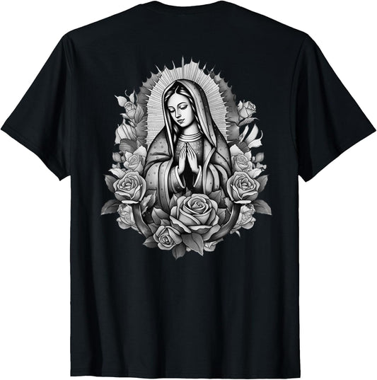 Our Lady Virgen De Guadalupe Virgin Mary Floral