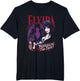 Elvira, Mistress of The Dark Purple and Red Graphic