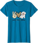Girls Cute Funny Peace Love Maltese Lover