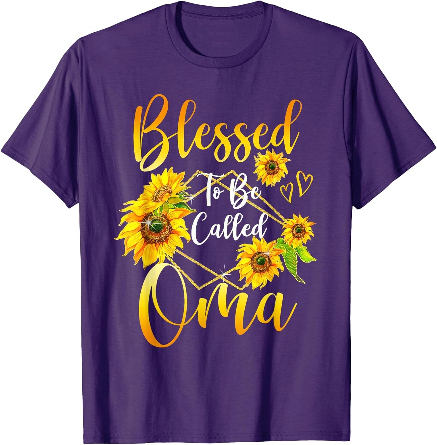 Blessed to Be Called Oma Sunflower Women