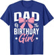 Coquette Pink Bow Men Dad of The Birthday Girl