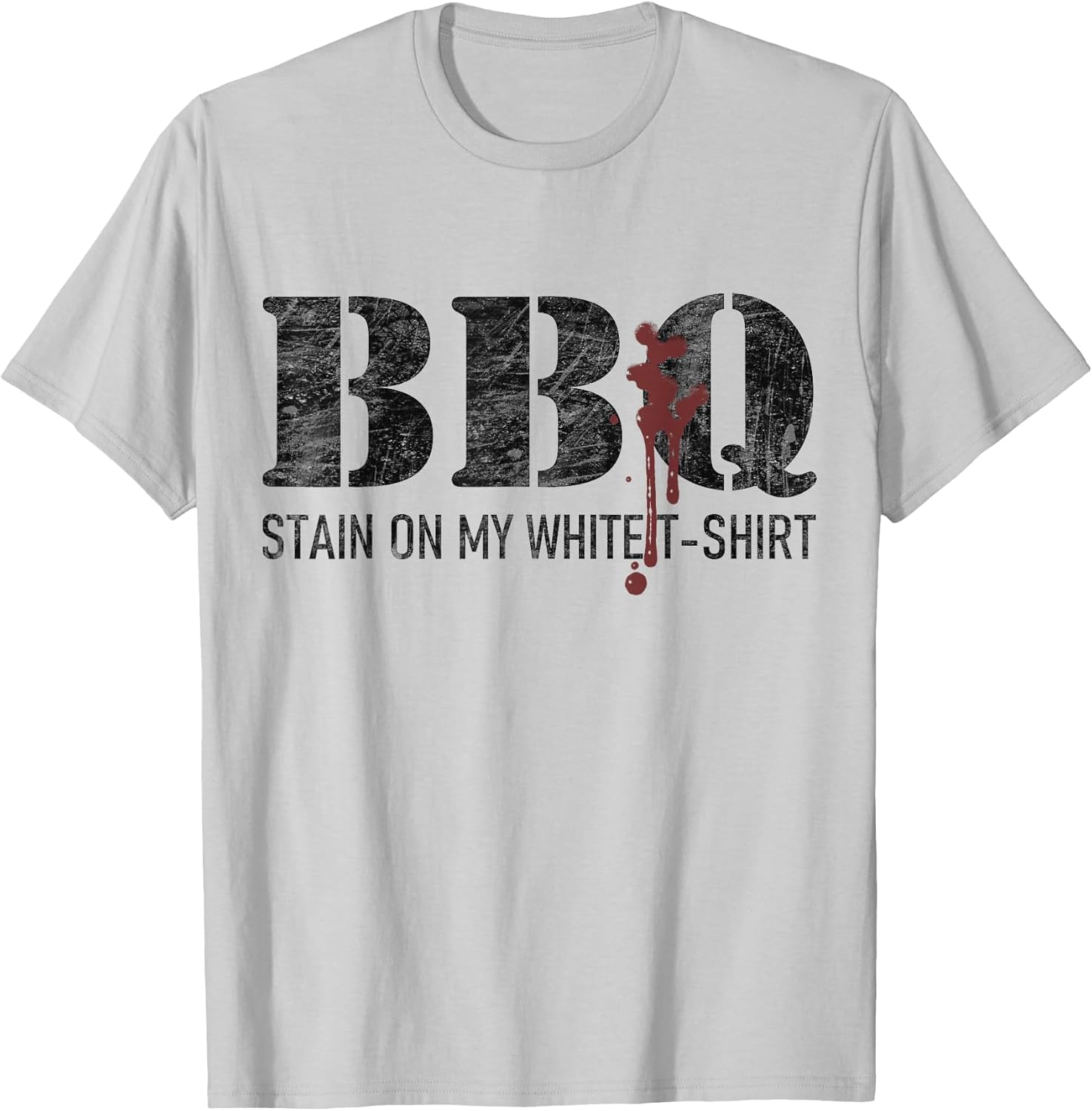 Barbecue Stain on My White