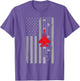 F-15 Eagle Fighter Jet Plane American Flag F15