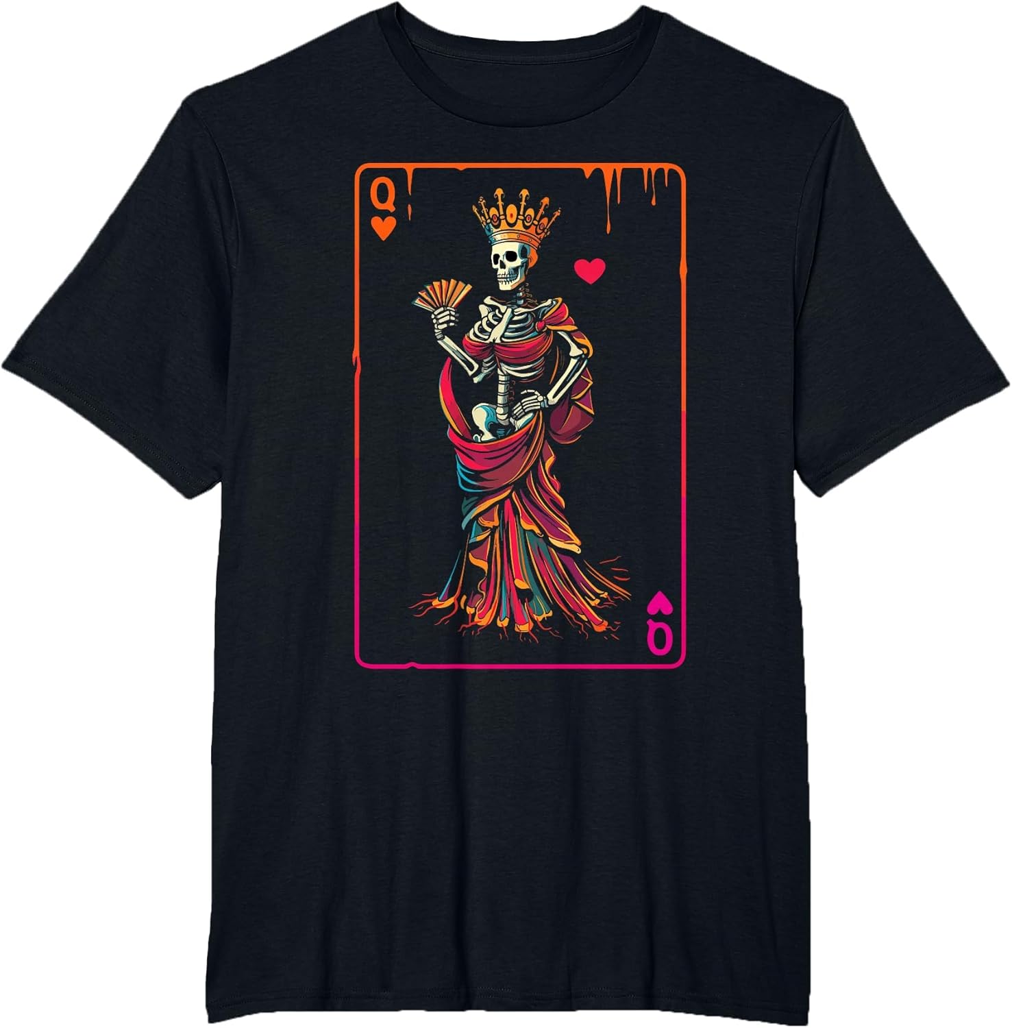 Queen of Hearts Halloween Costume Valentines Card Couple Set