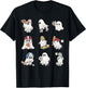 Sports Ghost Halloween Ghost Basketball Baseball Volleyball