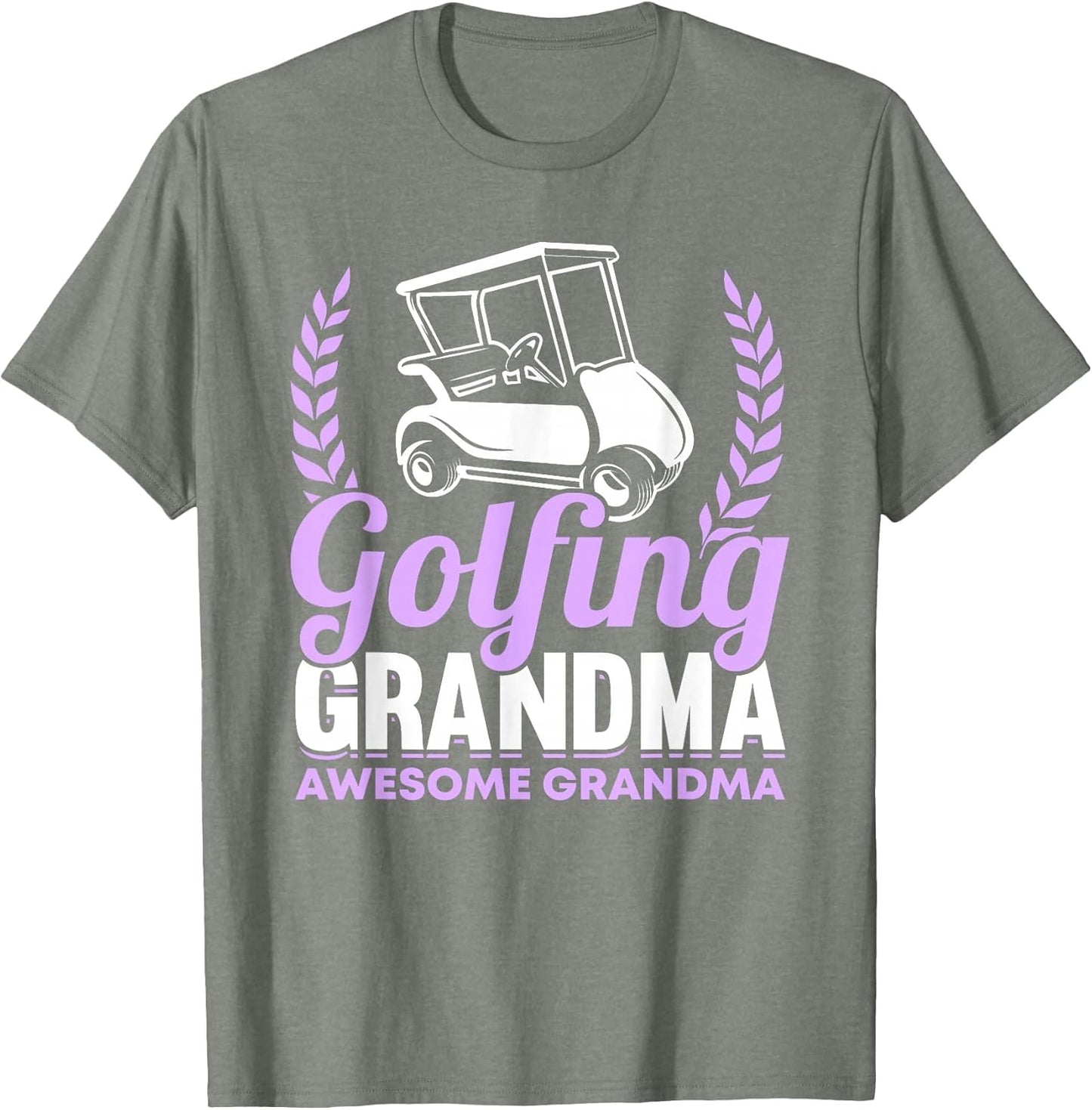 Golfing Golf Player Coach Grandmother Golfer Grandma