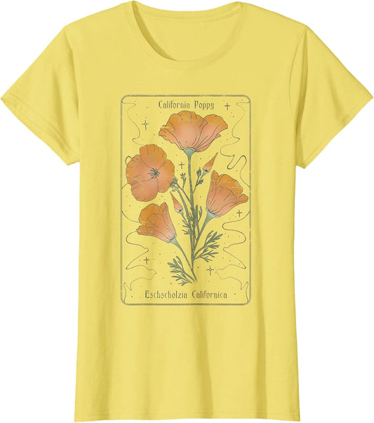 Tarot Card California Poppy Eschscholzia