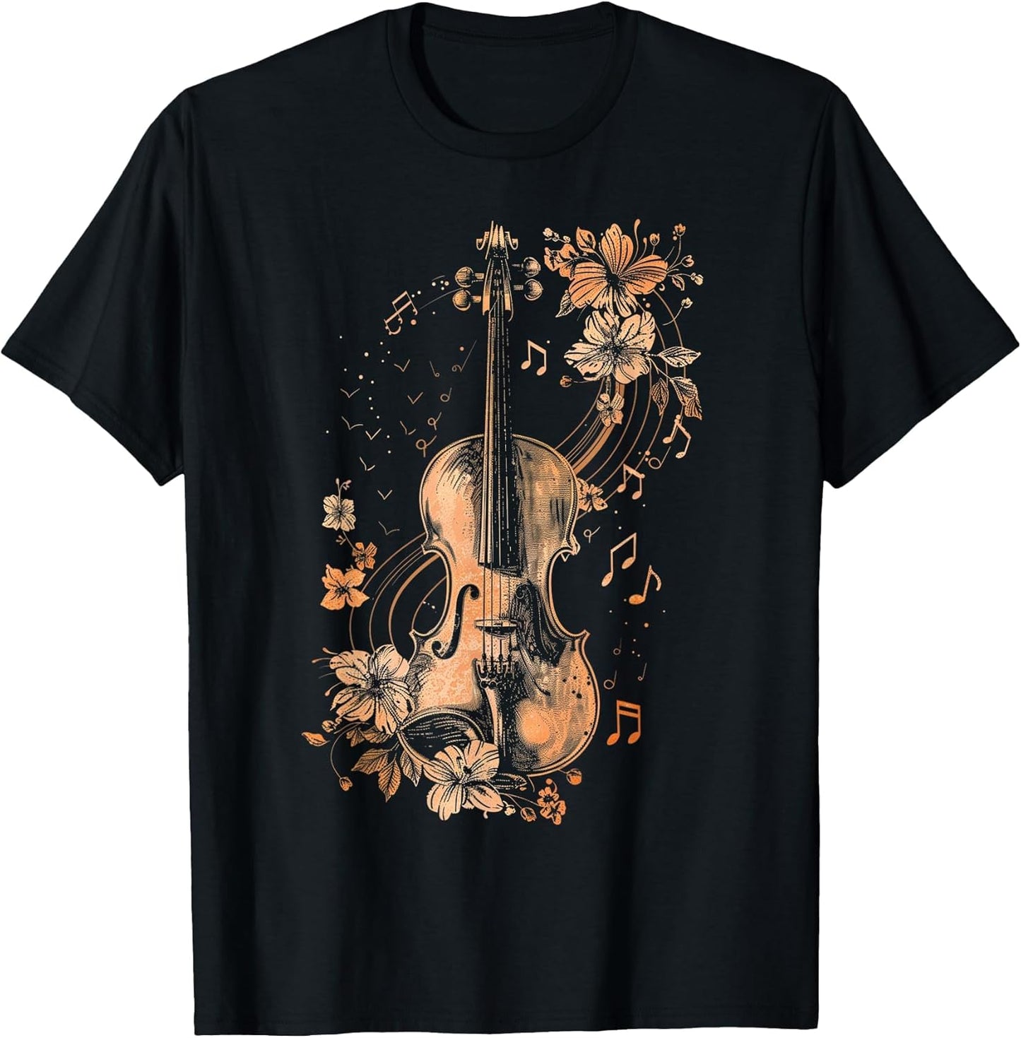 Violin Player Classical Music Notes Orchestra Violinist