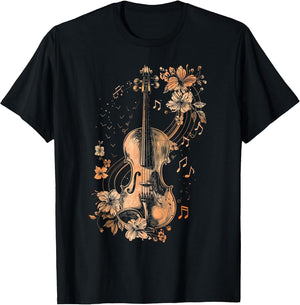 Violin Player Classical Music Notes Orchestra Violinist