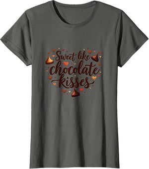 Sweet Like Chocolate Kisses Valentine Design