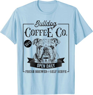 Retro English Bulldog Coffee Funny Dog Mom Coffee Lover