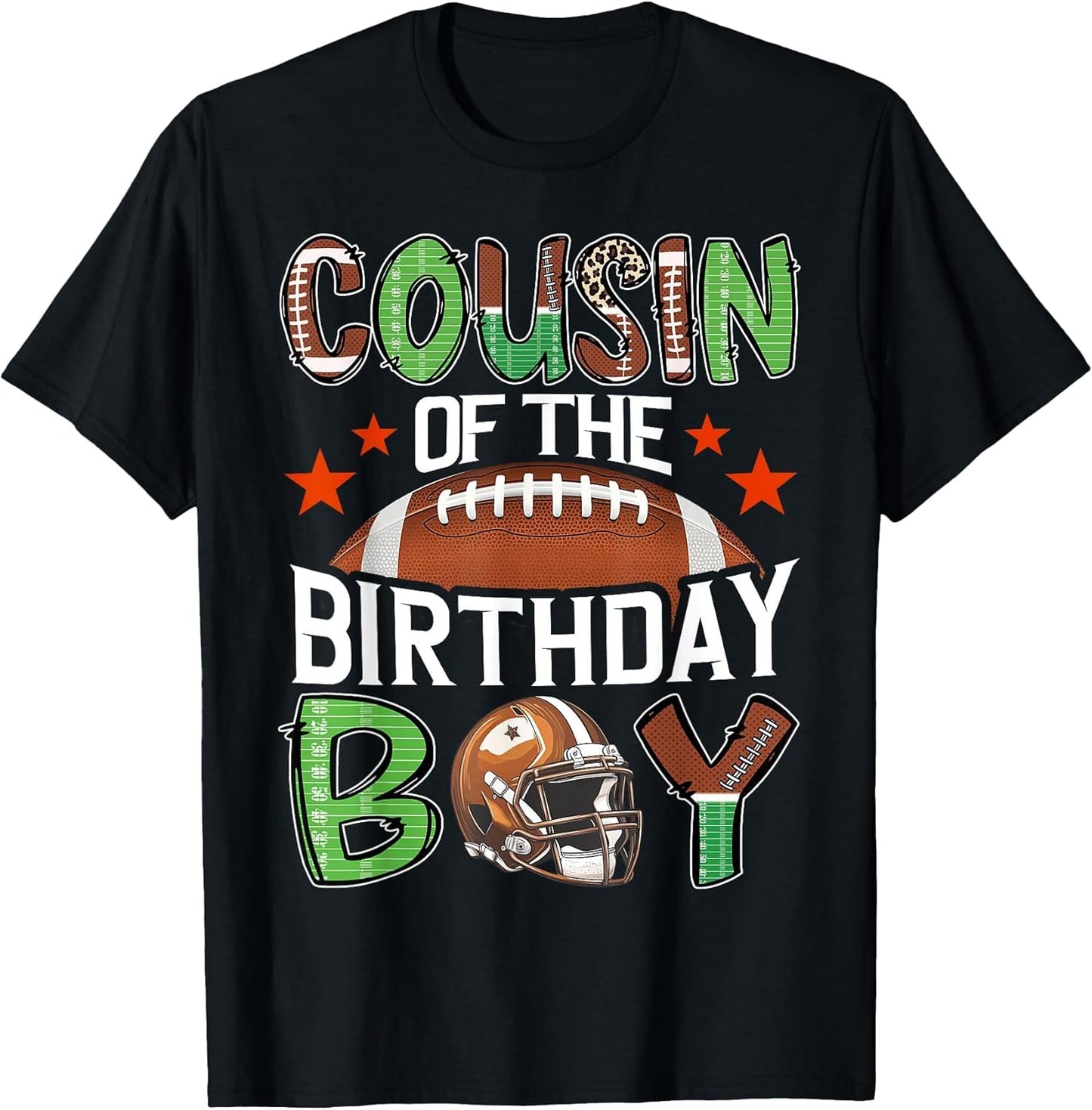 Cousin of The Birthday Boy Game Day Football
