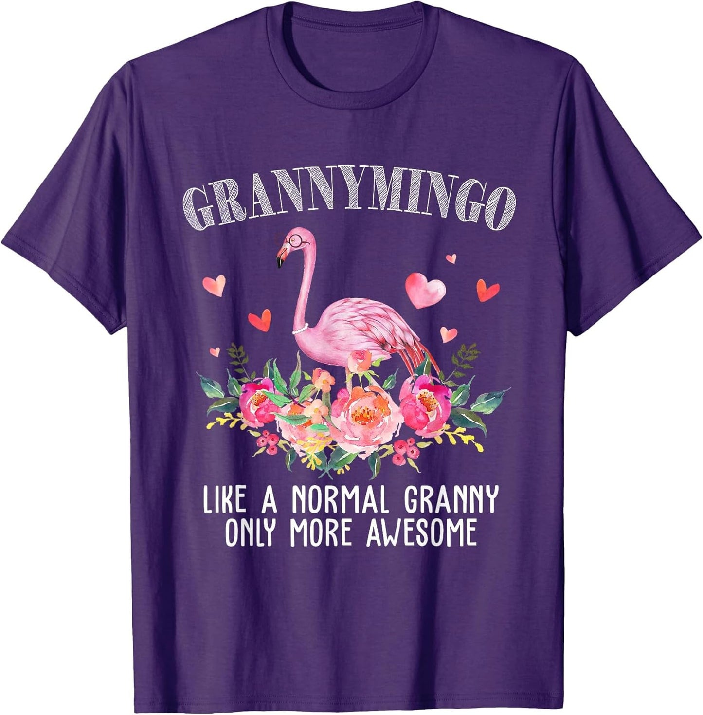 Flamingo Grannymingo Like a Normal Granny Gift Funny Grandma