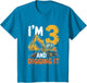 I'm 3 and Digging It Excavator 3th Birthday Bulldozer 3 Year