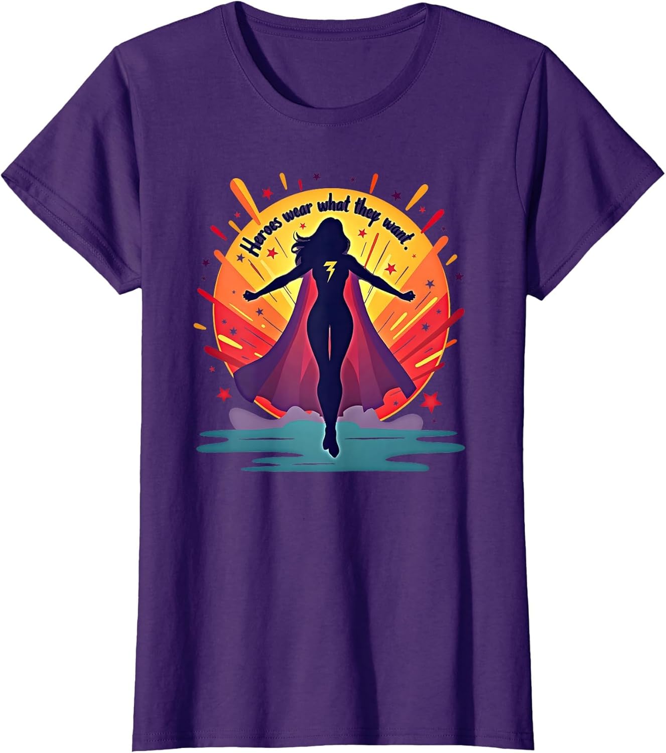 Superhero Shirt - Heroes Wear What They Want