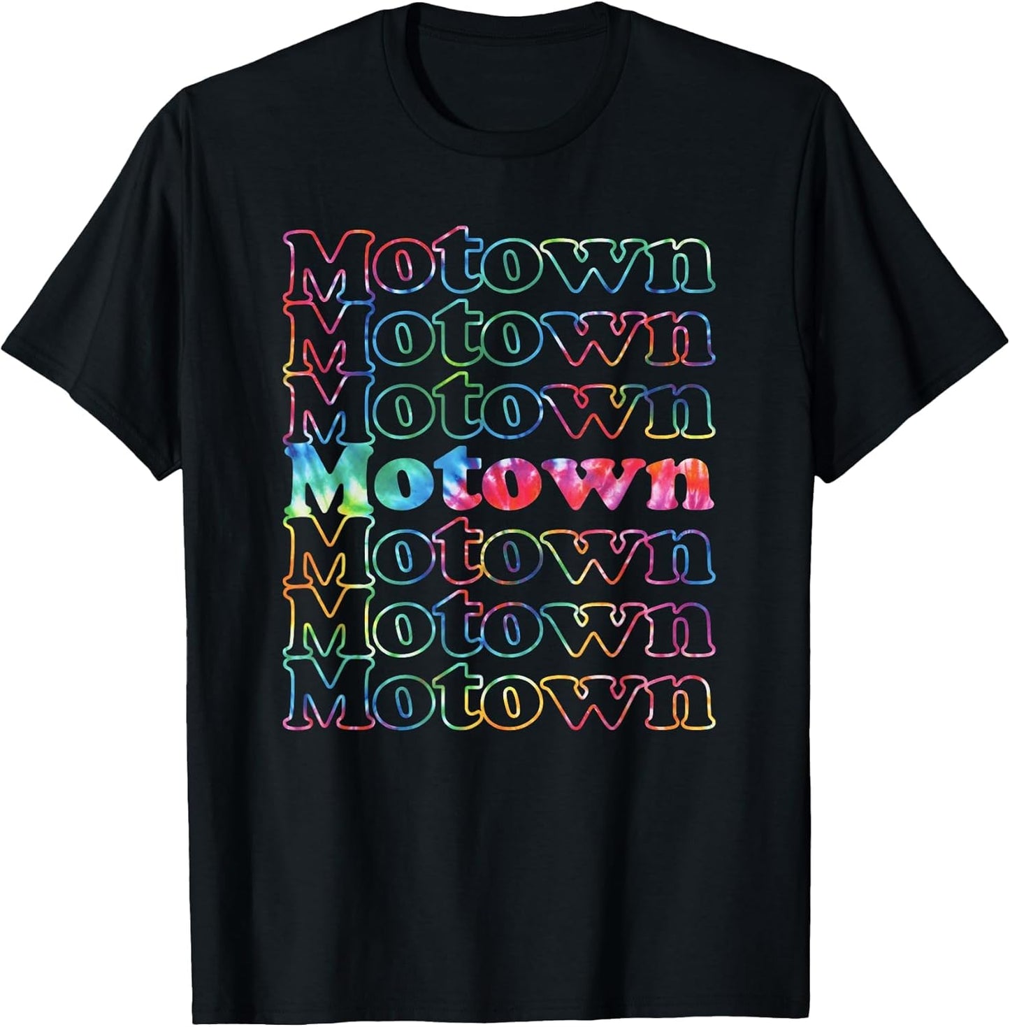 Motown Music Tie Dye