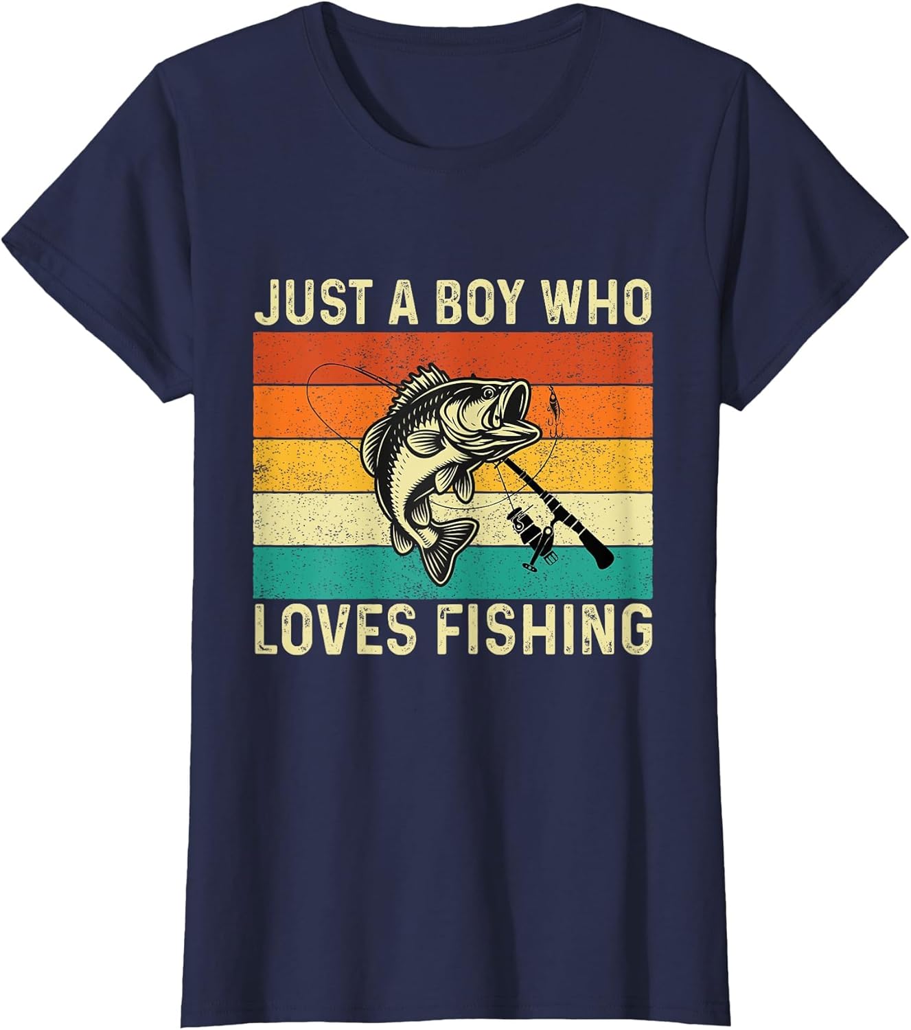 Just A Boy Who Loves Fishing - Fishing Fisherman Angler